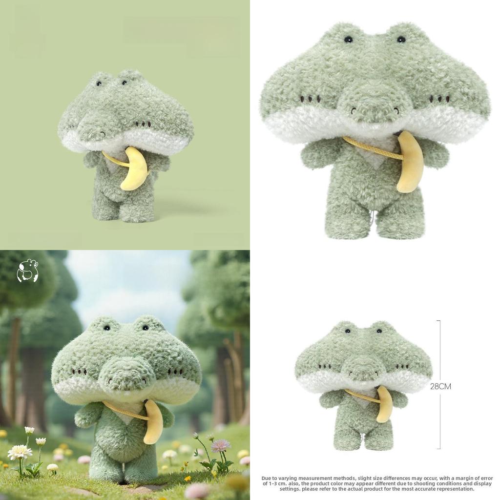 Cuddly Crocodile Plush Toy With Pp Cotton Filling For Kids And Adults