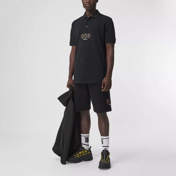 Burberry Polo Shirt Men's Black 80355681