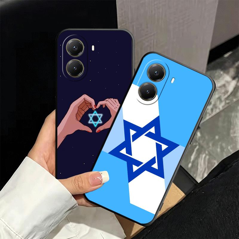 David Jewish Star Symbol Soft Phone Case for Xiaomi Poco X5 X6 X7 X8 Pro Max X3 F7 F8 Ultra M8 M7 M6 M5 Redmi 15 15C 14C 13C 12C