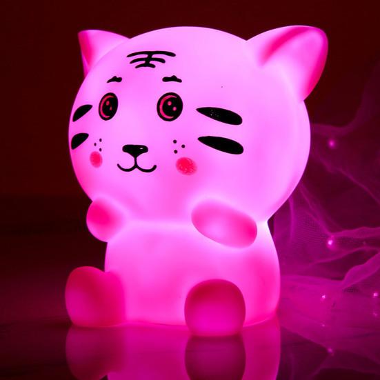 Tiger Night Light Endurance Decorative Kids Gift Bright Toddler Nursery Lamp for Kids