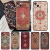 Persian Carpet Floral Pattern Phone Case For Samsung Galaxy S25 FE S20 FE S21 S22 S23 S24 S25 S26 Ultra S10 S25 Plus Cover