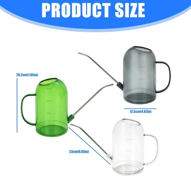2L Capacity Watering Can for Plant Watering Can for Indoor Outdoor Gardening Watering Pot with Ergonomic Handle