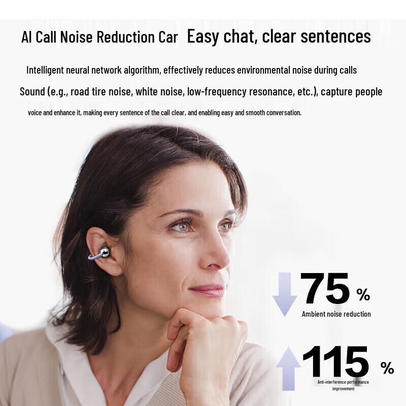 Newmine TWS-X3 Pro Ear-clip Open-ear Bluetooth Headphones