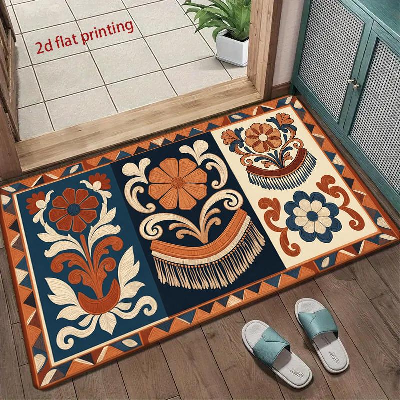 Exotic Pattern Floor Mat Living Room Decoration Home Sofa Non-Slip Carpet Study Bedroom Tatami Children'S Soft Floor Mat