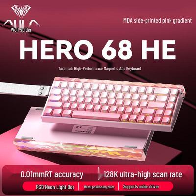 AULA HERO 68HE RT Gaming Magnetische Mechanische Tastatur