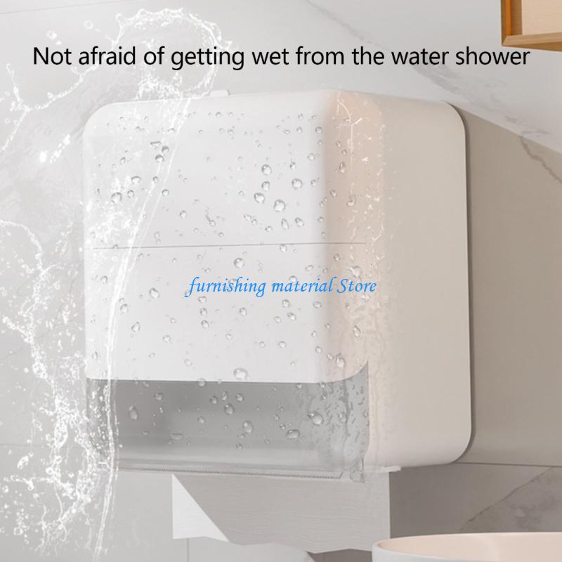 

Y5GD Bathroom Wall Mount Toilet Paper Dispenser With Visible Paper Level Check Moisture Proof China Mainland