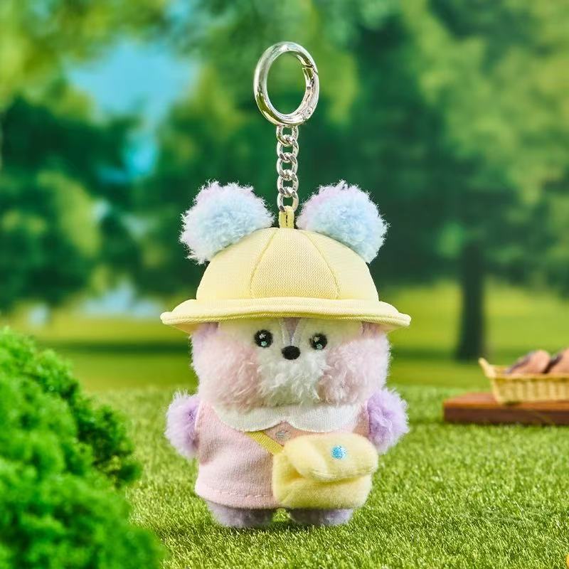 Anime Cartoon Chimmy Cooky Spring Tour Series Plush Toys Fashion New Plush Doll Backpack Keychain Accessories Girl Gifts