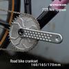EVOSID CNC duté integrované kliky pro gravel bike 160/165/170 mm s převodníkem GXP