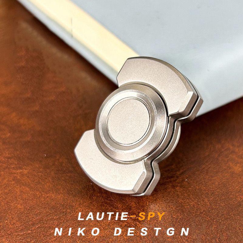 Metal Magnetic Slider Transform Hand Spinner Push Card Mini EDC Stress Relief Push Card Adult Fidget Toys Anti Anxiety