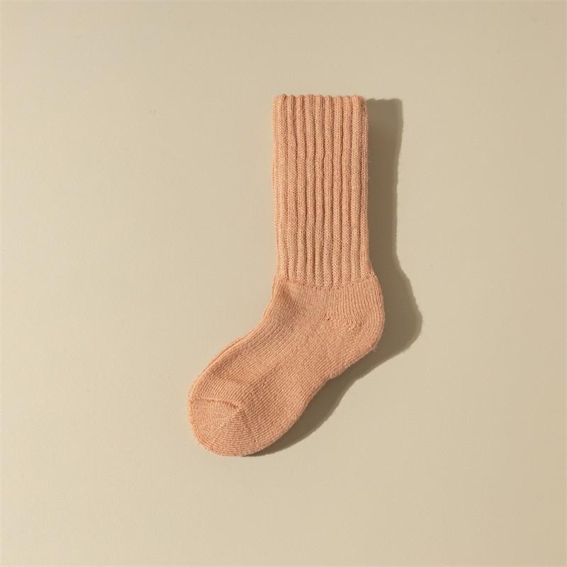 Womens Thick Wool Blend Socks With Fleece Lining Warm Winter Mid-Calf Comfort Fit Seniors