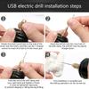 Mini Electric Drill Handheld For Epoxy Resin Jewelry Making Diy Wood Craft Tools