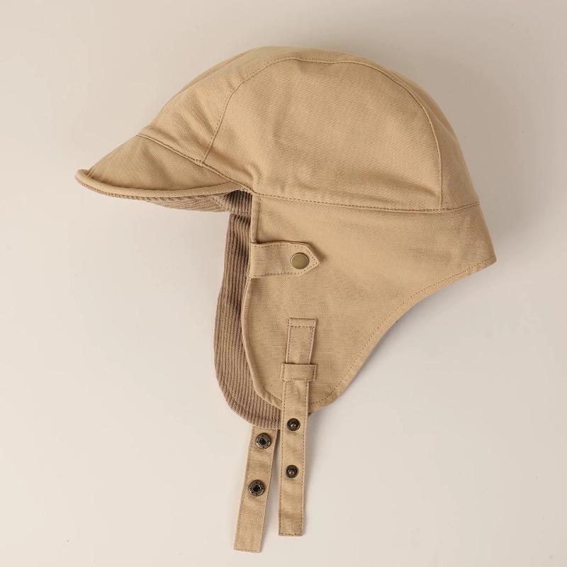 New autumn and winter warm thickened cycling ear protectors big head circumference pilot hat