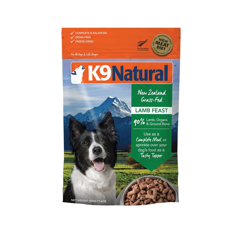 K9 Natural Freeze Dried Lamb Feast 500g