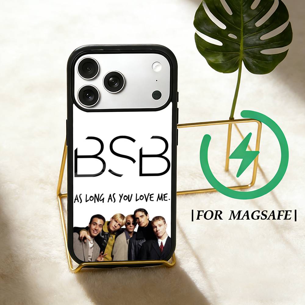 

B-Backstreet Boys BSB Phone Case For iPhone 17,16,15,14,13,12,Plus,Pro,Max For Magsafe Magnetic Wireless Charge iPhone12mini