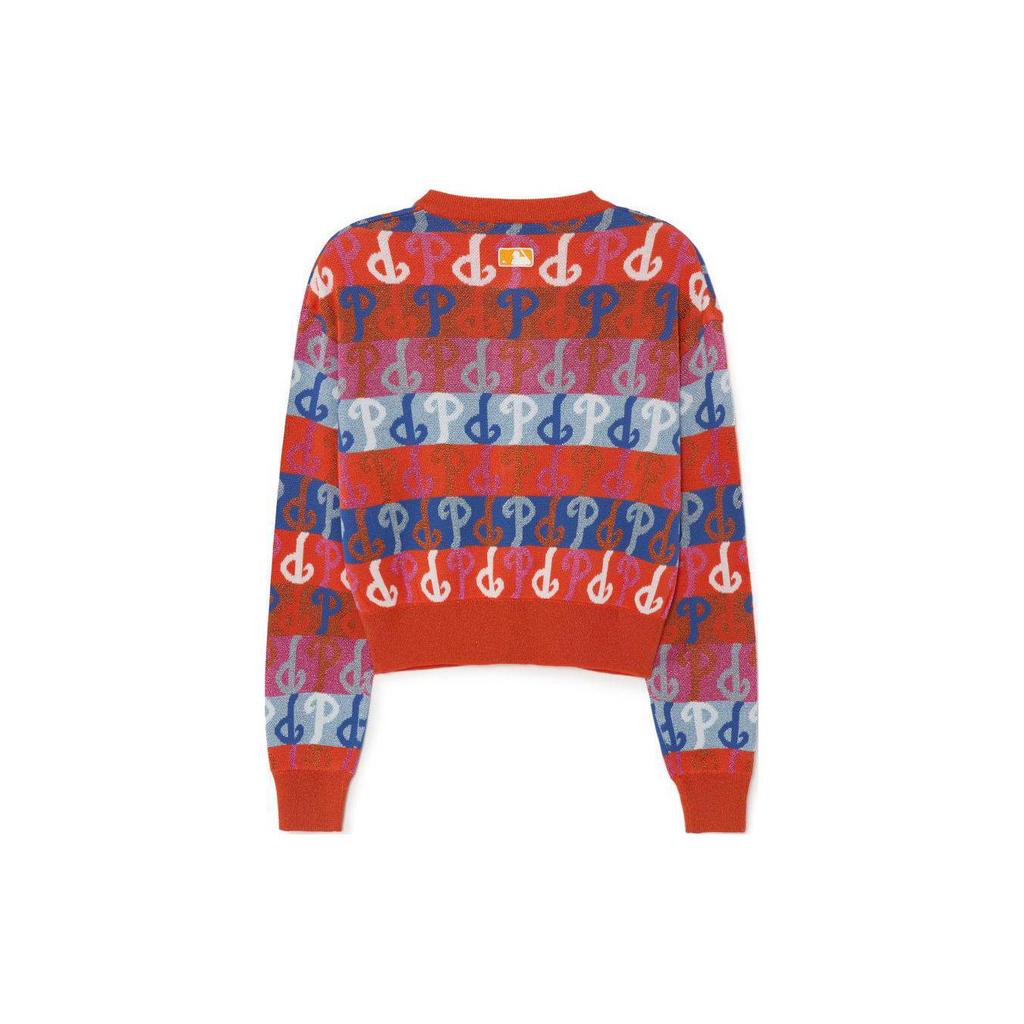New MLB Philadelphia Phillies Knitwear Women's Red 3FKCM0131-10ORS