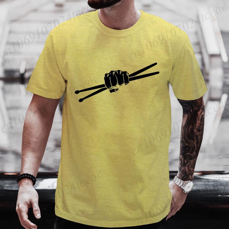 Drumset Drum Drummer Vintage TShirt for Women Men Funny Casual TShirt Clothes Fashion Trendy Men Tee TShirts Clothing Tops