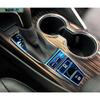 For Toyota Camry 2018- Blue Console Gear Shift Panel Button Cover Trim 8X