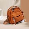 Wasserdichte Damen Umhängetasche Unifarbene Leichte Einzel-Schultertasche Große Kapazität Handtasche Studentin