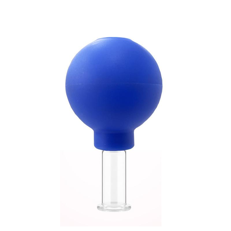 1Piece Silicone Vacuum Facial Cupping Pumping Type Dampness Tightening Face Dialing Tendon Plucking Cupping Scraping