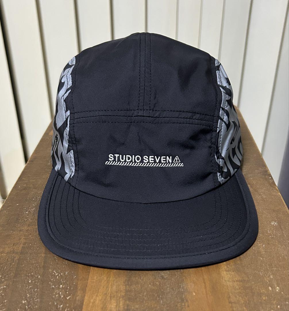 

[USED] STUDIO SEVEN Cap Black/Gray with Tag Street Style