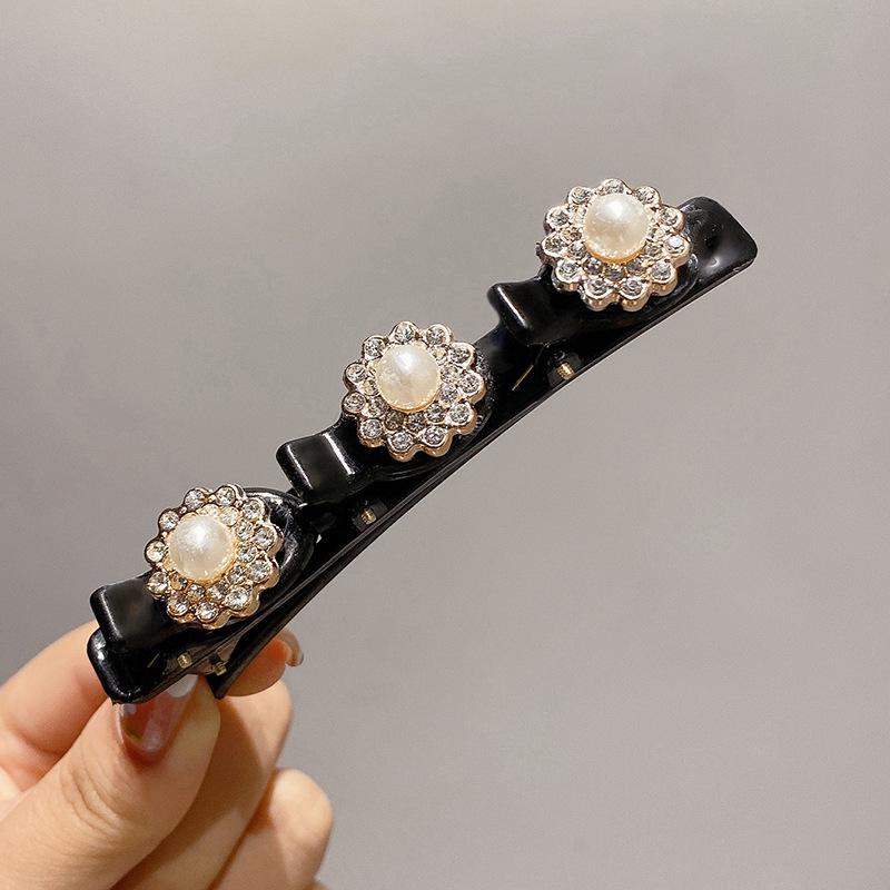 Autumn & Winter Coffee Hair Clip: Women's Seamless Duckbill, BB & Bangs Clips