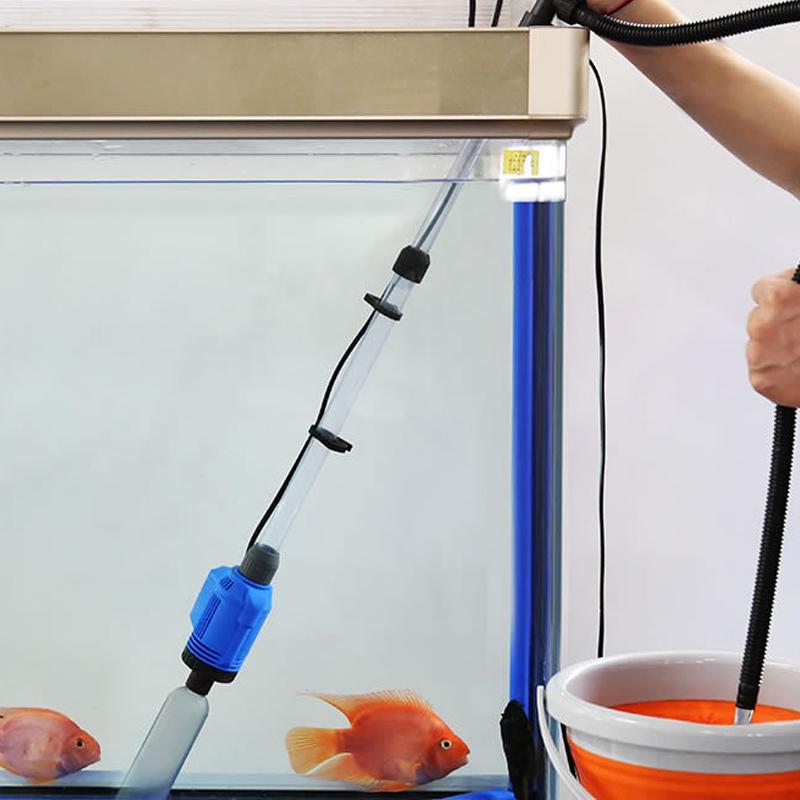 Buy 15W Automatic Aquarium Fish Tank Water Changer Pump Gravel Feces