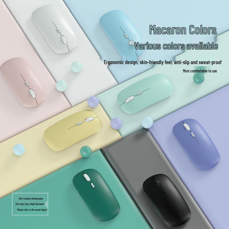 Universal Silent Bluetooth Keyboard & Mouse Set for iPad, Huawei, and Tablets