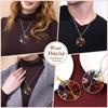 Collier - Arbre de Vie - Acier Inoxydable 316L - Doré 18K-Noir - Mixte - Réglable