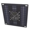 40W Solar Panel Fan Kit Portable Solar Powered Waterproof Fan With Protective Mesh Exhaust For Pet