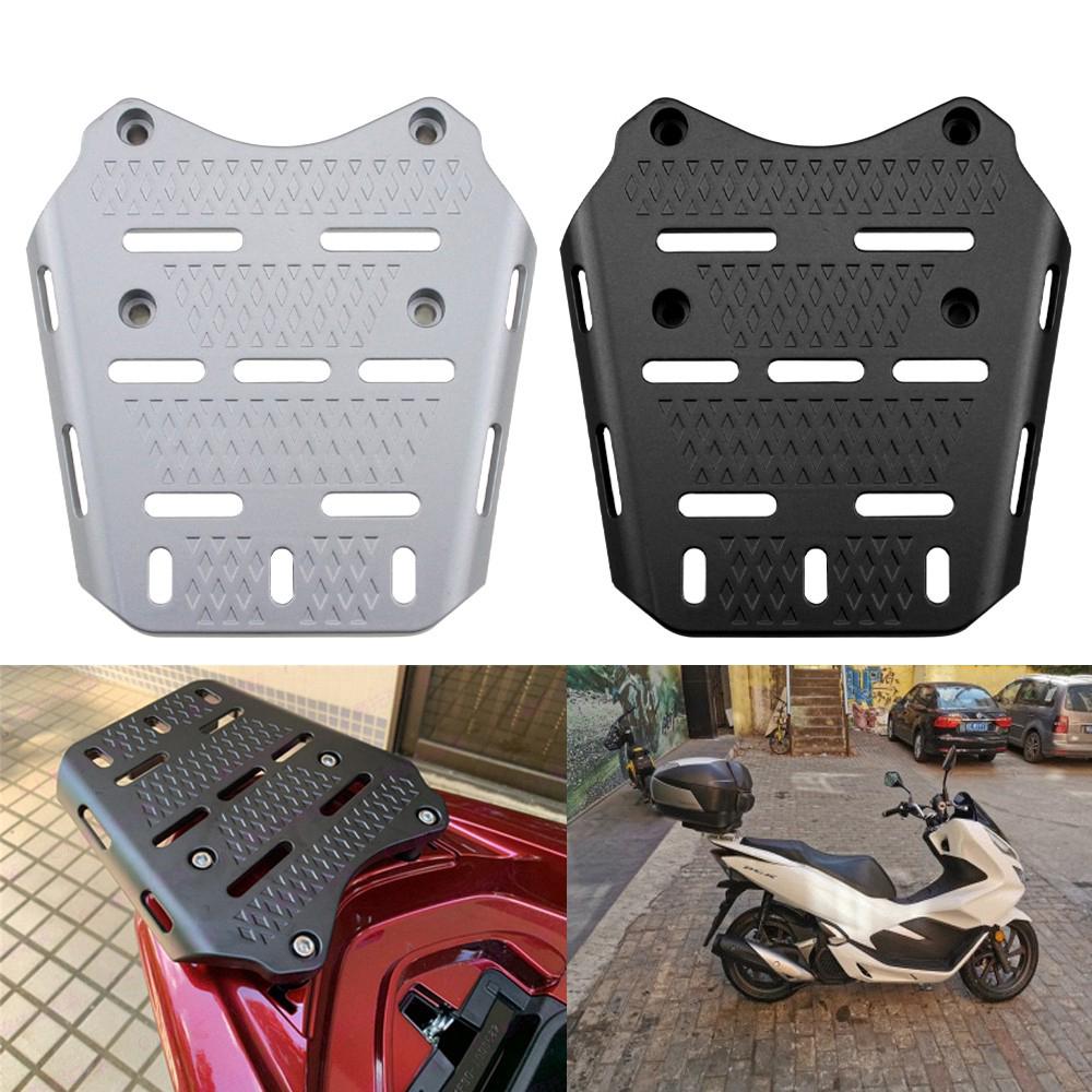 Motorcycle Luggage Rack CNC Aluminum Alloy Motorcycle Rear Luggage Rack Holder Shelf for Honda PCX 125 150 2014-2019