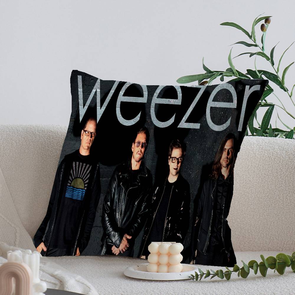 Rock Band W-Weezer Cushion Cover Decorative Pillow Sofa Home Decor case pillow cases