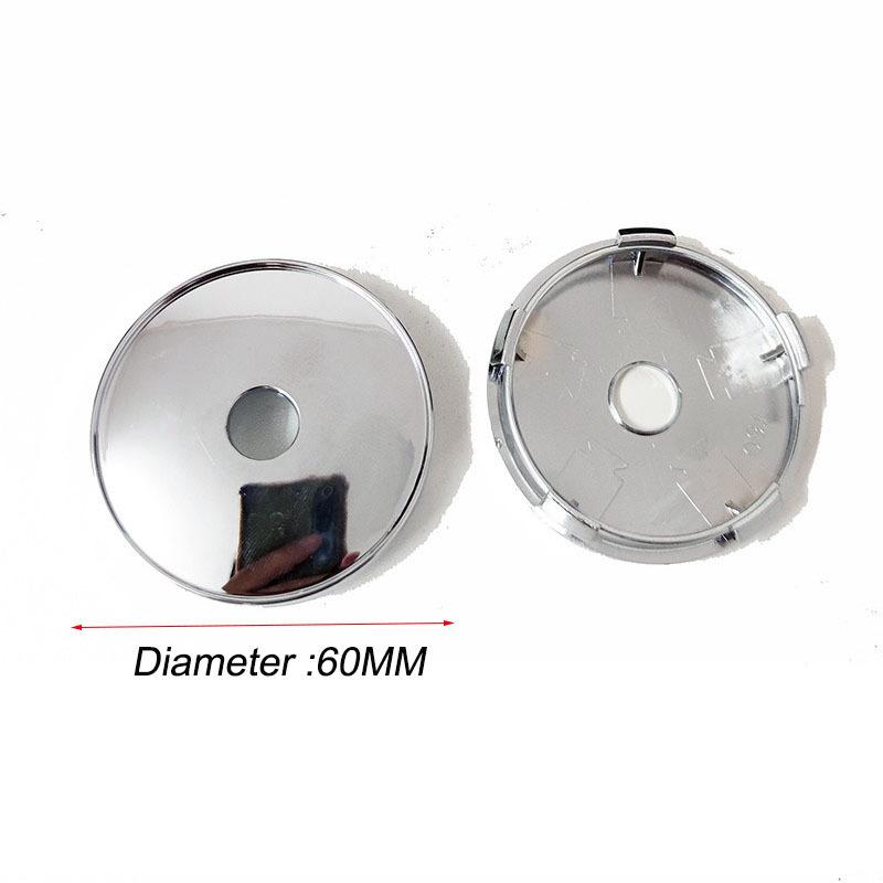 4pcs/set Universal 56mm 60mm Dragon Emblem Car Wheel Center Hub Cap Dust-Proof Sticker Covers