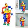 38cm Disfraz Colorido Sonriente Figura de Payaso de Porcelana Muñecas para Regalo Creativo Decoraciones para el Hogar y Celebración Festiva