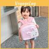 Adorable Cartoon Bunny Shell Backpack For Kids Lightweight And Breathable Design