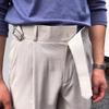 Naples High-End Italian Summer Shorts with Paris Buckle