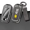 Zinc Alloy Leather Car Key Case Cover for Renault Kadjar Captur Megane Sandero Stepway Logan Clio 5 Arkana Protector Key Shell S444