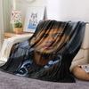 1PC Neymar Patterned Flannel Blanket Suitable For All Seasons for Home Decor Warmth and Comfort Gifts Holiday Present