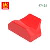 Non-Toxic 232Pcs/Lot47485Unilateral Perforated Building Block Moc Color Accessories Compatible With Brick Diy Children'S Toy Gift Box