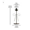Bowknot Iron Taper Candle Holders Candlestick Holders Decorative Candle Stand for Wedding,Dining Table,Home Decors