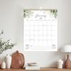 2026 Floral Wall Calendar Monthly Overview Thick Paper Calendar European American Style 12 Month Planner for Home Office School