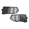 2PCS Front Bumper M Fog Light Grilles Grill Fit BMW F22 F23 2012-2017