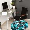 1pc Office Carpet Chair Mats Tropical Palm Trees Beach Scene Perfect for Decorating Office Chairs, Living Rooms, Or Bedrooms