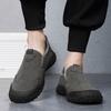 Arbeitsschuhe Herrenschuhe neue Sportschuhe Modetrend weiche Sohle Laufschuhe atmungsaktive Freizeitlederschuhe Arbeitsschuhe