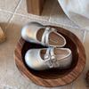 Girls' Mary Jane leather shoes, spring and autumn collection, soft-soled princess shoes, Korean-style toddler shoes, fashionable and versatile,