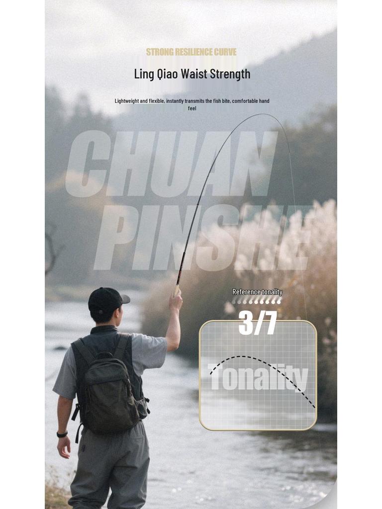 Ultra-Fine Micro-Lure Pen Fishing Rod Set for Small Fish