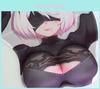 Mouse Pad de Qualidade Premium para Jogo Nier Automata com Apoio de Pulso Yorha 2b 3D Oppai Nádegas Mousepad Anime