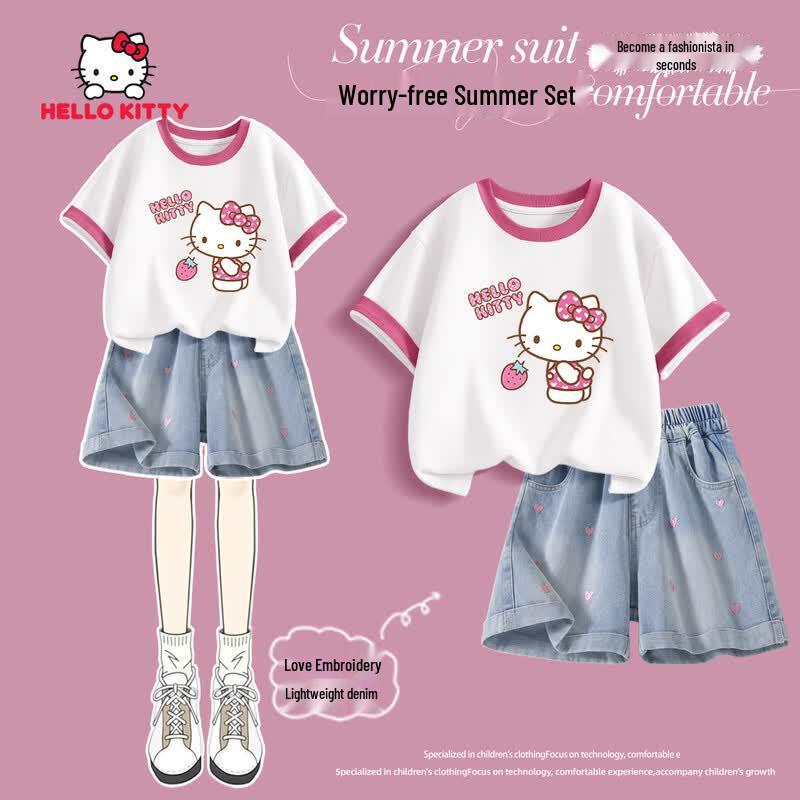 Hello Kitty Girls 2026 Summer Casual Set 150