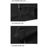 Men Loose Heavy Weight Double Zipper Hooded Sweatshirt Casual American Style Top