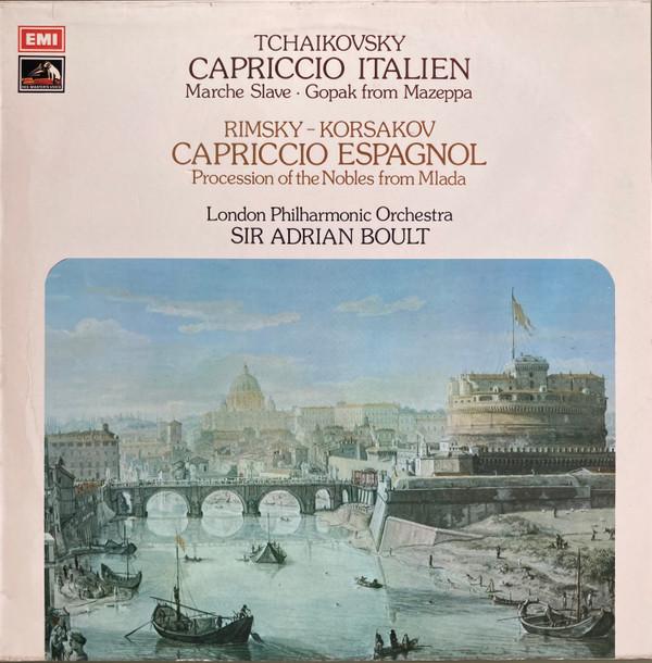 

LP Record PYOTR ILYICH TCHAIKOVSKY / NIKOLAI - Capriccio Italien / Capriccio Espag ASD3093 His Master s Vo 1975 UK Classical Used