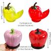 Ceramic Lantern Chili Toothpick Box Chili Thickened Chili Toothpick Case Dental Floss Storage Vegetable Shapes